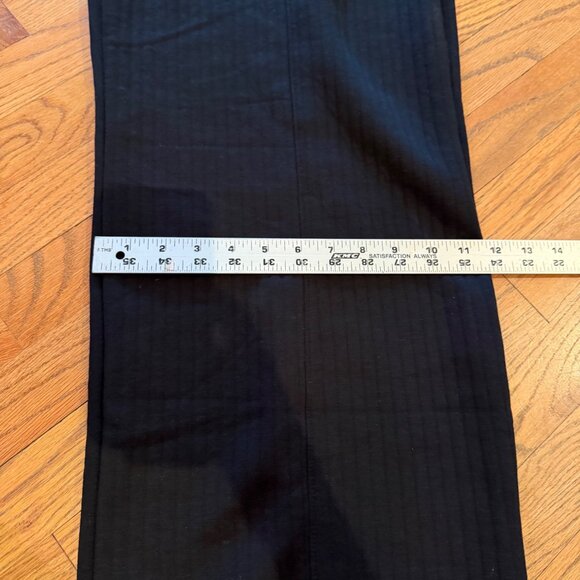 OLD NAVY ACTIVE BOUNCE FLEECE BLACK WIDE LEG PANTS NEW LARGE HIGH RISE SOFT - Picture 4 of 10